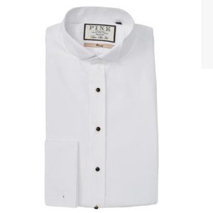 THOMAS PINK – Evening Super Slim Fit Dress Shirt [Brand New]